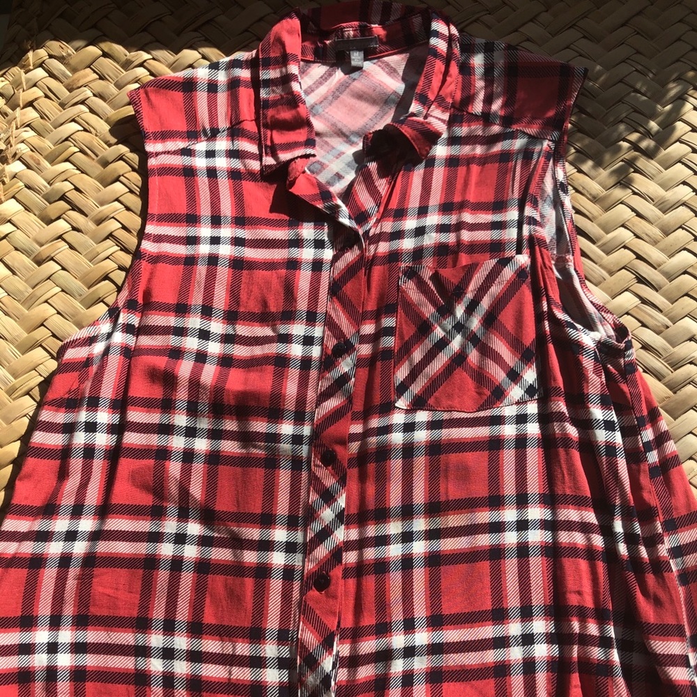 Flannel blouse